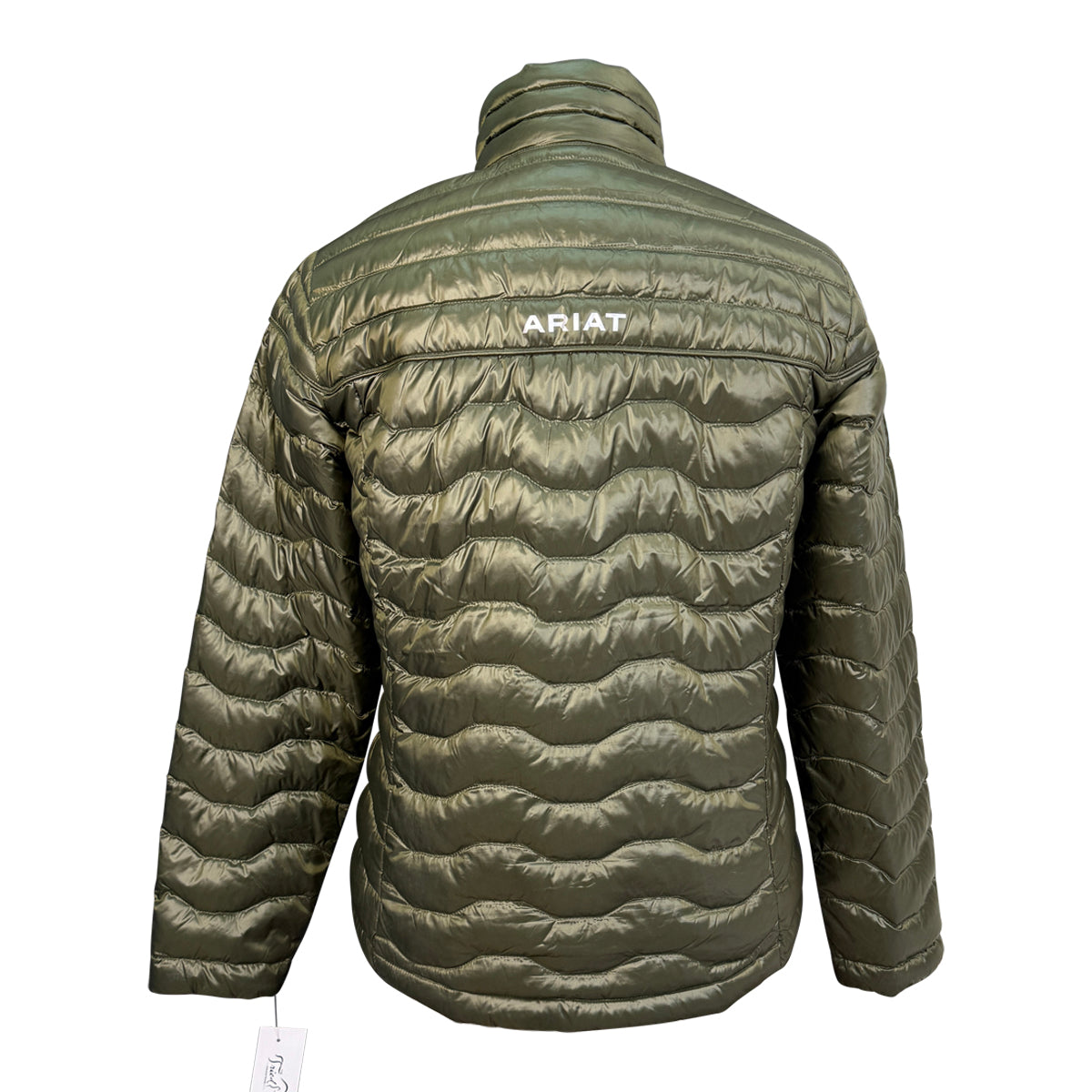 Ariat &#39;Ideal 3.0&#39; Down Jacket in Metalic Green