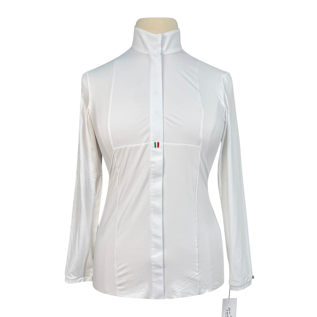 For Horses 'Alina' Technical Show Shirt in White