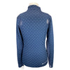 Ariat TEK Heat Series Long Sleeve Shirt in Navy/Polka Dot - Children's Large