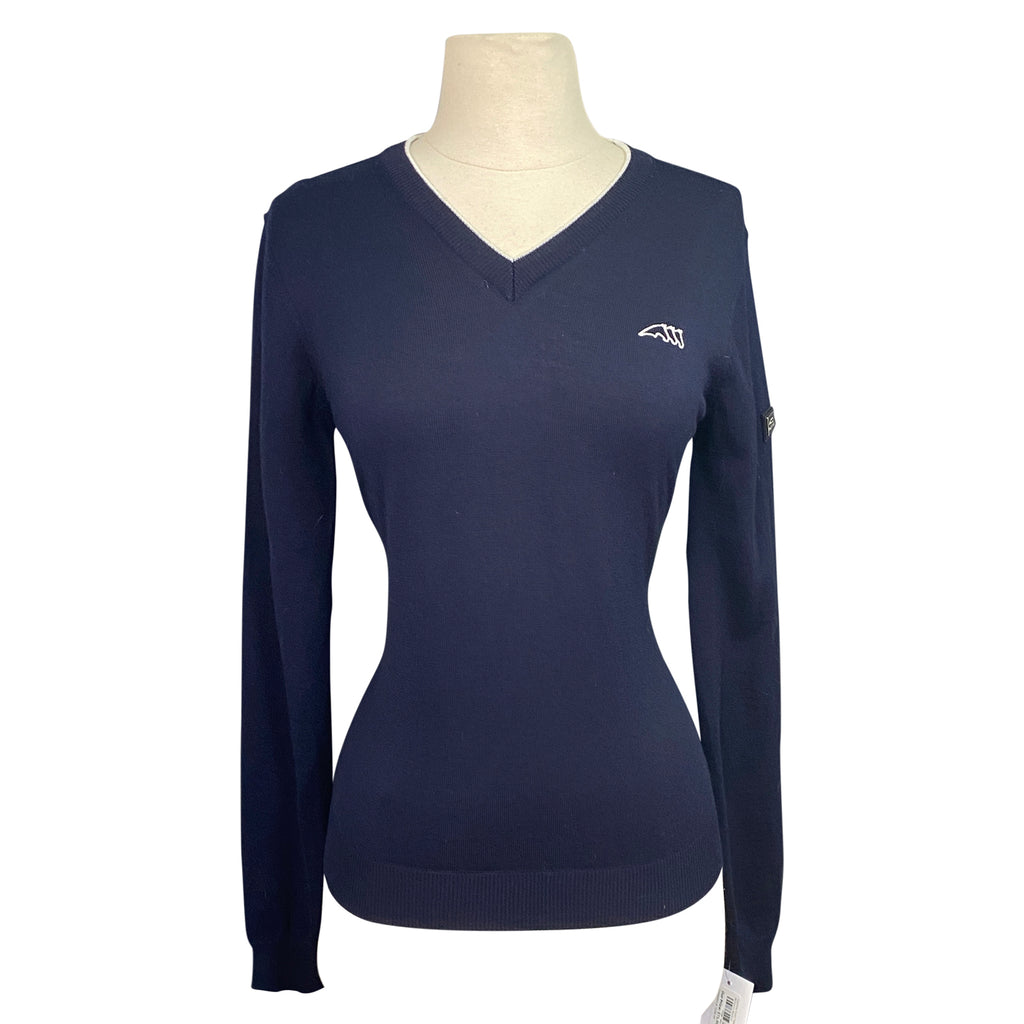 Equiline 'Cekil' Sweater in Navy - Women's Large
