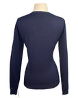 Equiline 'Cekil' Sweater in Navy - Women's Large