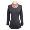 CALLIDAE The Practice Shirt in Black/ Bloodstone Eyes