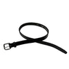 Tory Leather Fancy Stitched Belt in Black