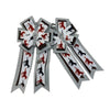 Show Bows in Grey with Brown Horses