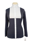 For Horses 'Alina' Technical Show Shirt in Black Dots