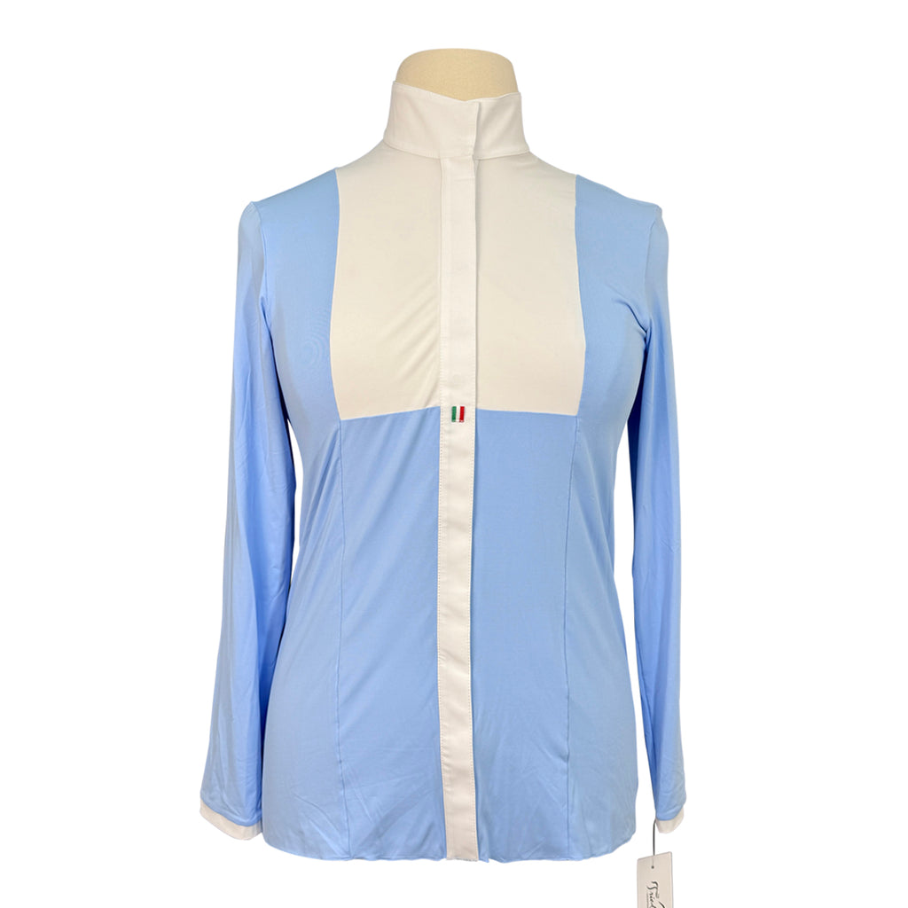 For Horses 'Alina' Technical Show Shirt in Sky Blue 