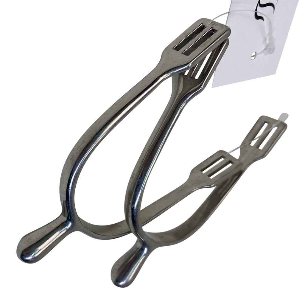 Rounded Knob End Spurs in Stainless Steel