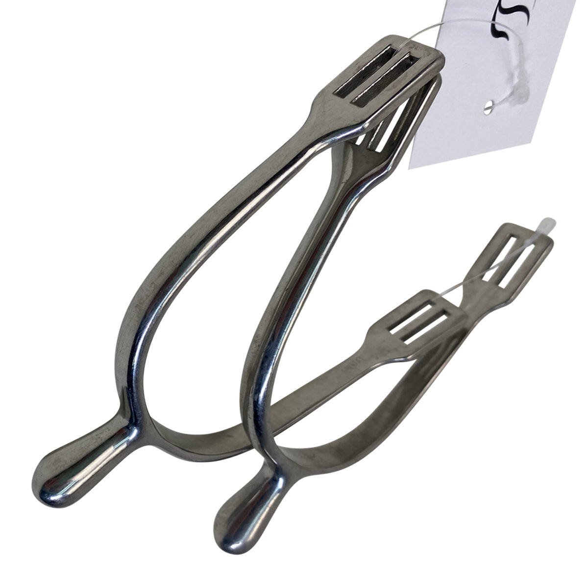 Rounded Knob End Spurs in Stainless Steel