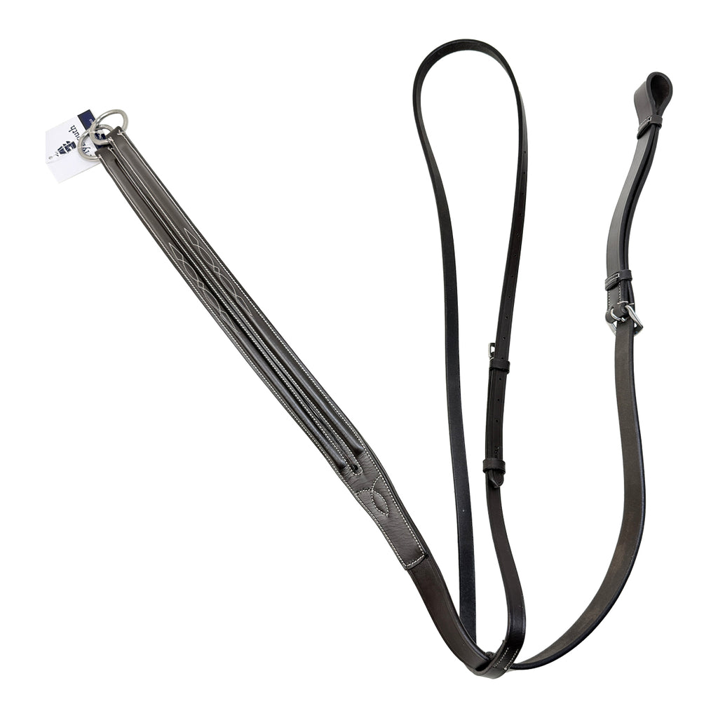 Plymouth Fancy Raised Running Martingale By SmartPak in Chocolate