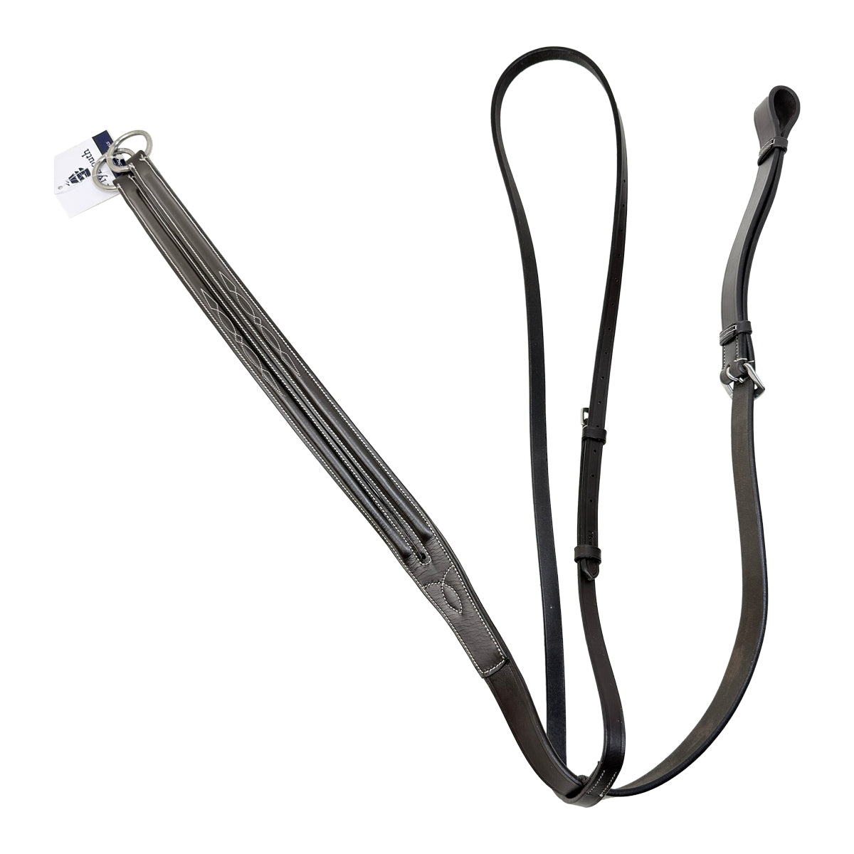 Plymouth Fancy Raised Running Martingale By SmartPak in Chocolate