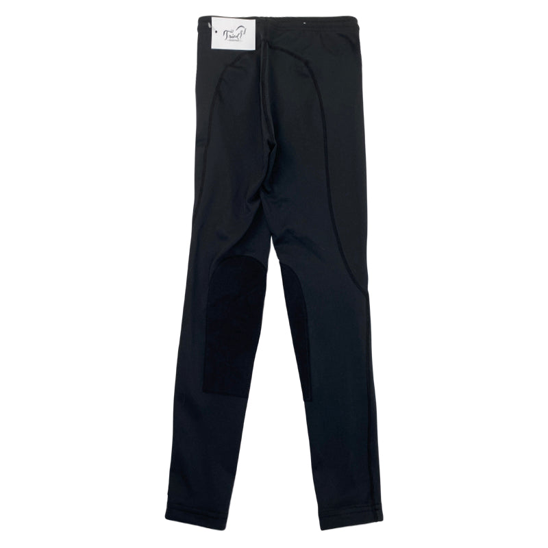 Back of Kerrits Knee Patch Performance Tights in Black