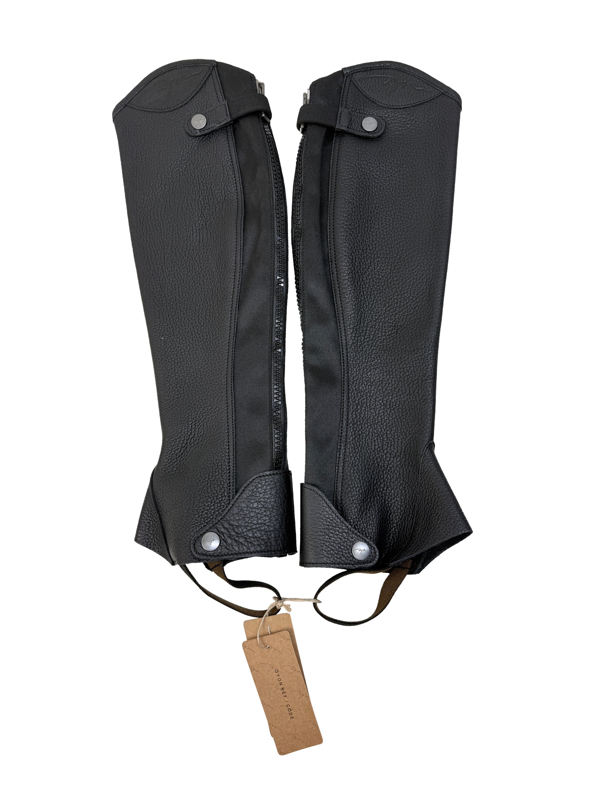 Dyon Comfort Half Chaps  in Black 