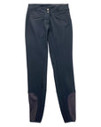 Goode Rider 'Couture' Breeches in Grey Onyx