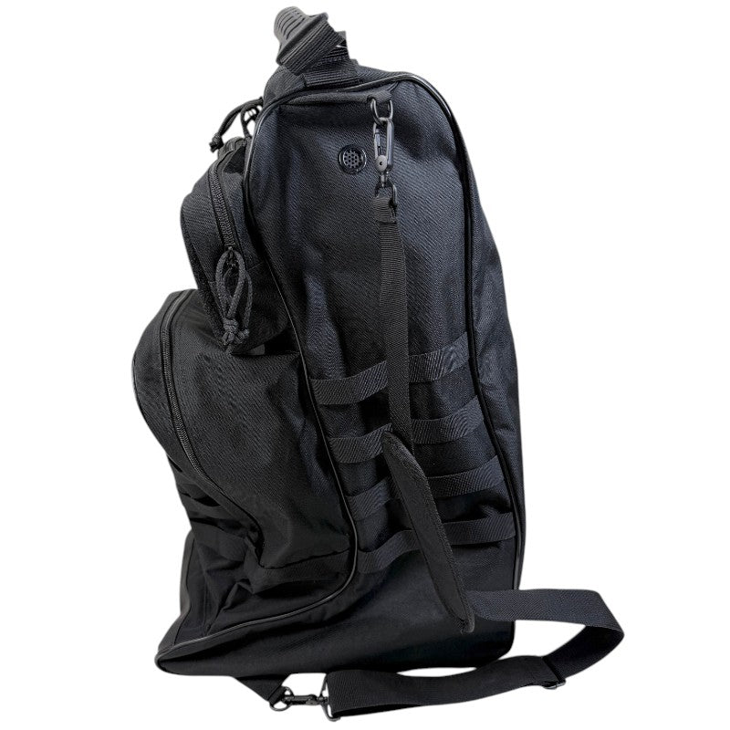 Maya Delorez Boot and Helmet Bag in Black