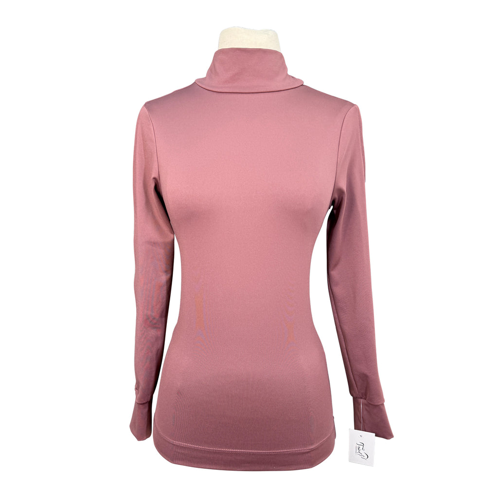 Two Bits Equestrian 'The Mockneck' in Rose