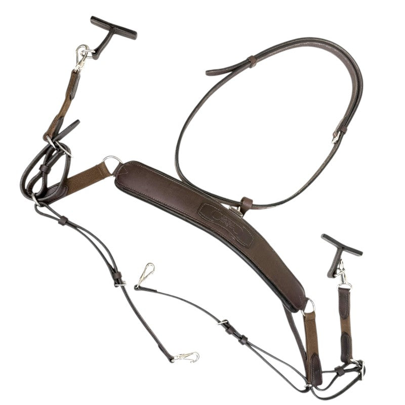 Correct Connect 3-in-1 Training Breastplate in Brown