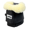 Eskadron Fleece Bell Boots in Black/Fleece