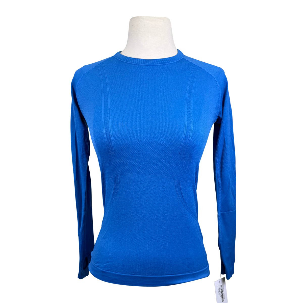 TKEQ The 'Kennedy' Seamless Long Sleeve in Ultra Blue