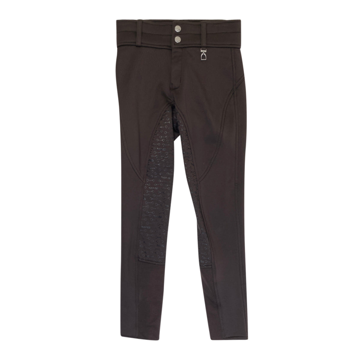 Horze Rhea Full Seat Thermo Breeches in Espresso