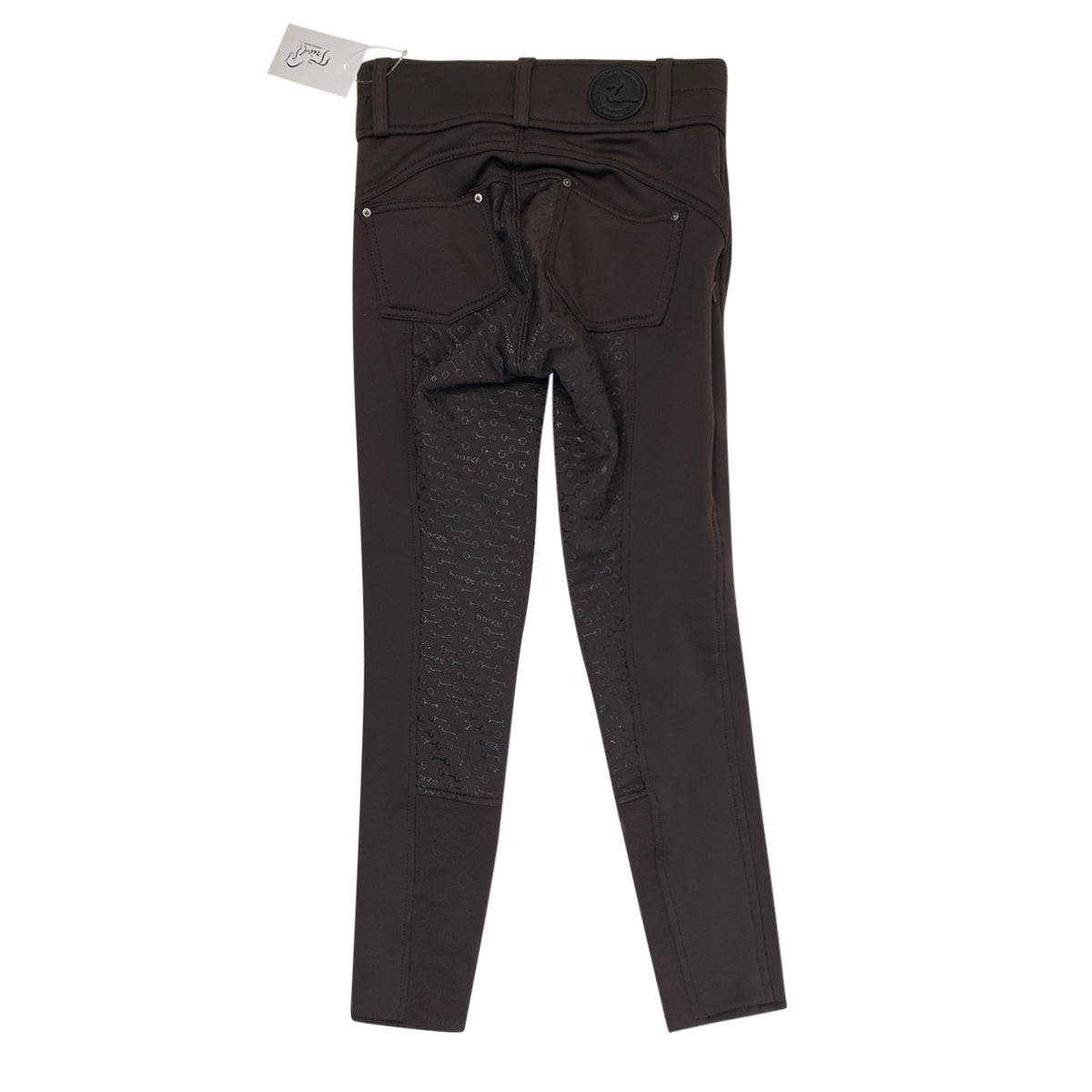 Horze Rhea Full Seat Thermo Breeches in Espresso