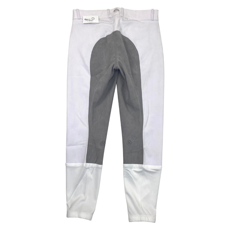 Back of Ovation Celebrity Slim Secret Full Seat Breech in White
