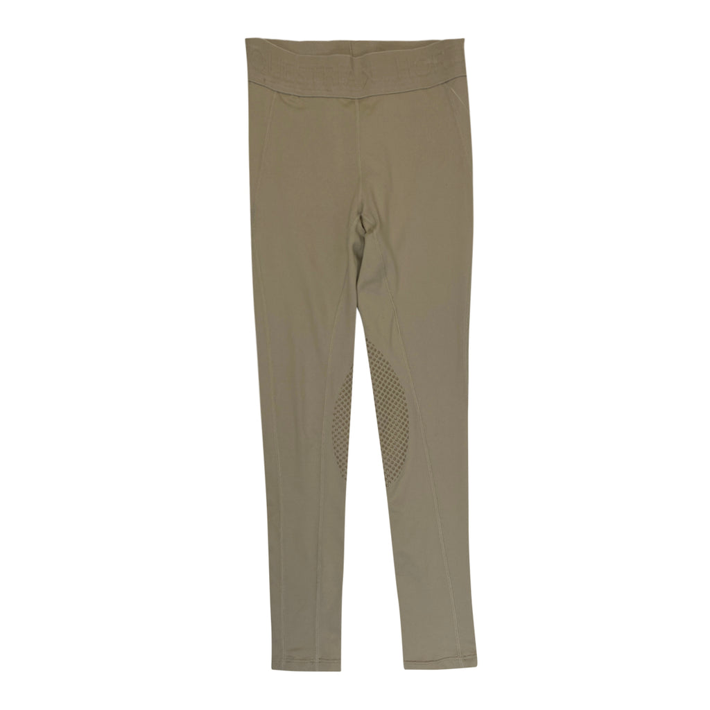 Horze Kid's 'Madison' Knee Patch Tights in Tan