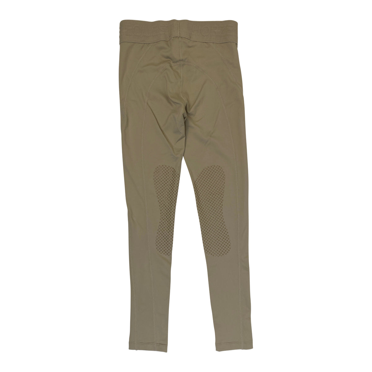 Horze Kid's 'Madison' Knee Patch Tights in Tan