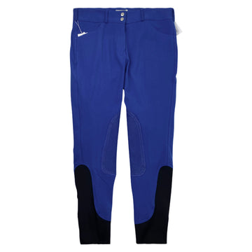 Dover Saddlery 'Wellesley Grip' Breeches in Cobalt