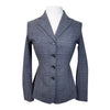 RJ Classics 'Palermo' Show Coat in Grey Plaid