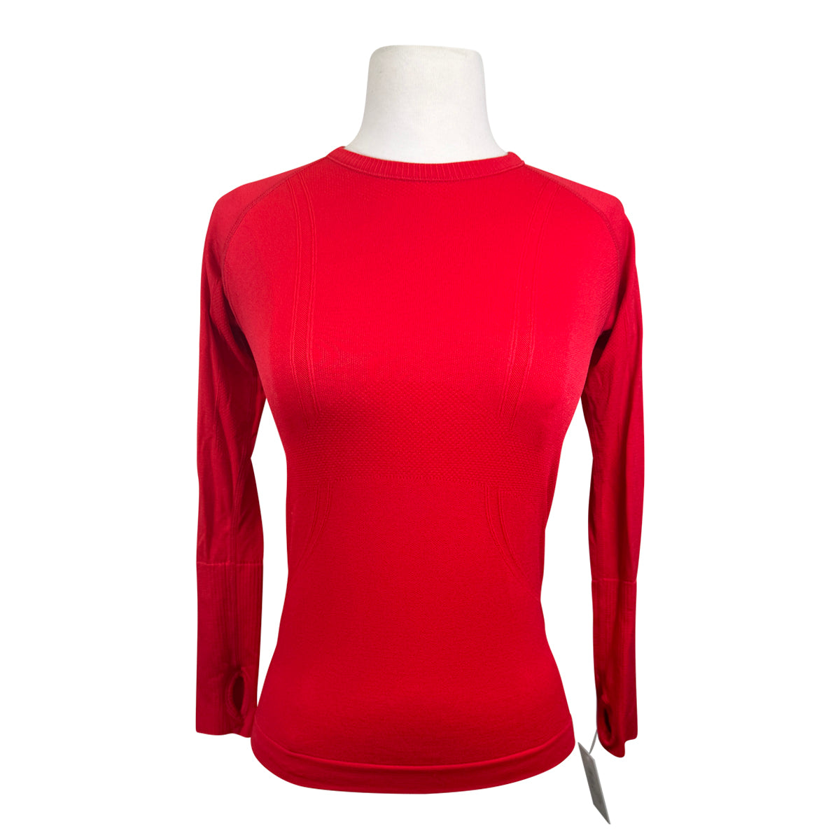TKEQ The 'Kennedy 2.0' Seamless Long Sleeve in Sour Cherry