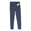 Riding Sport Knee Patch Tech Tights in Slate/Teal - Children's XL