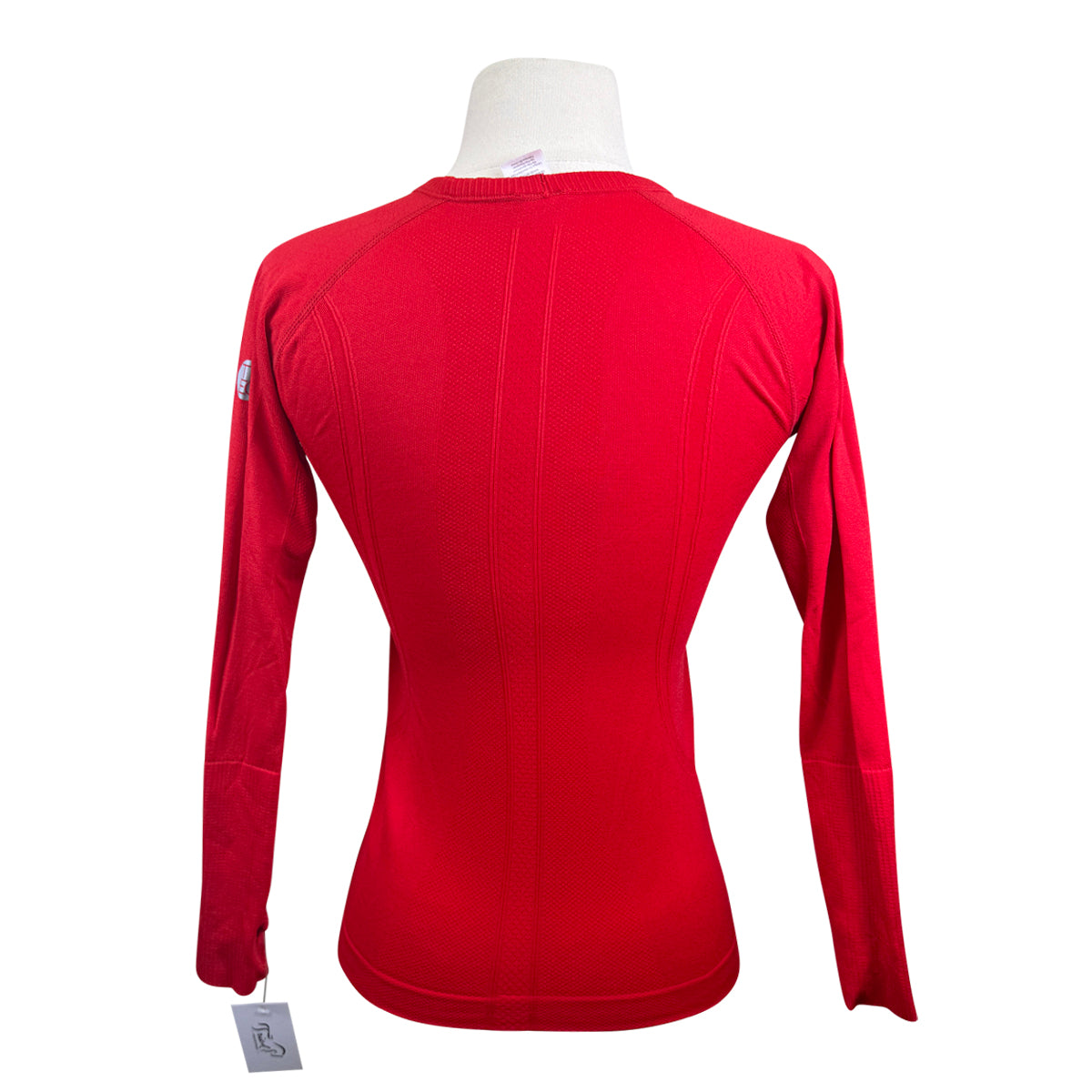 TKEQ The 'Kennedy 2.0' Seamless Long Sleeve in Sour Cherry