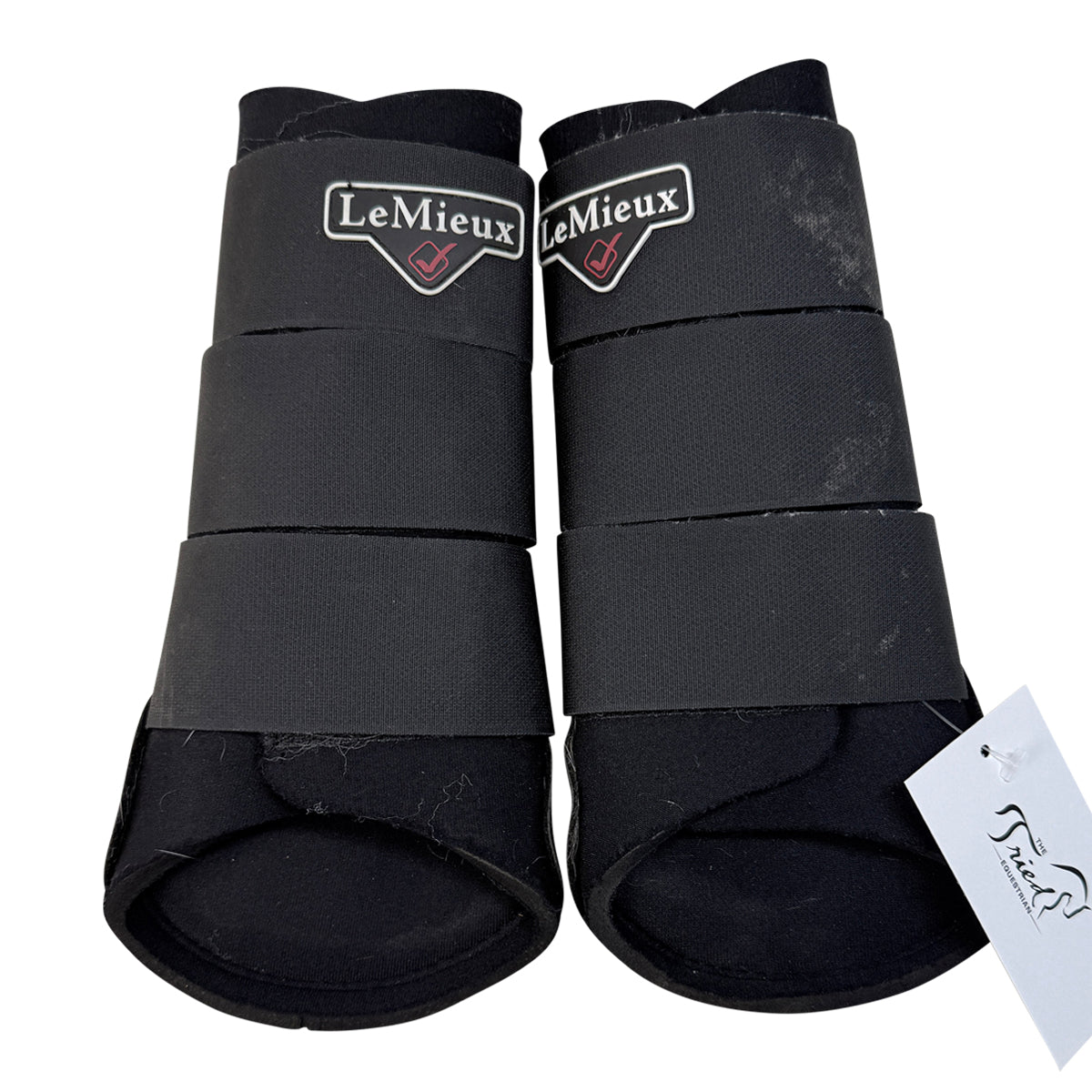 LeMieux Grafter Brushing Boots in Black