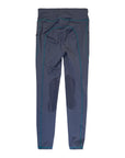 Riding Sport Knee Patch Tech Tights in Slate/Teal - Children's XL