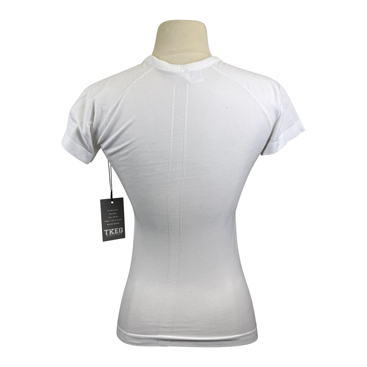 TKEQ 'Kennedy' Seamless Short Sleeve in White