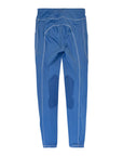 Riding Sport Knee Patch Tech Tights in Blue/White