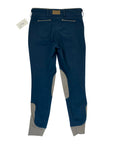 Dover Saddlery 'Wellesley' Breeches in Navy/Tan