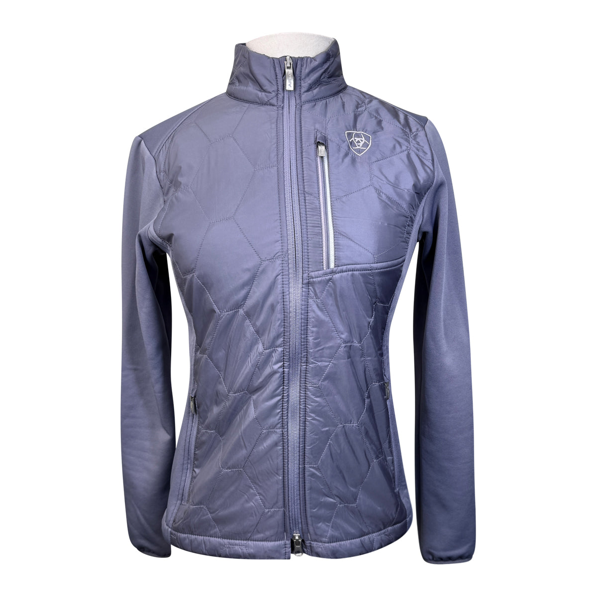 Ariat Fusion Insulated Jacket in Steel Purple