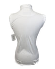 AA Platinum Ruffled Show Shirt in White