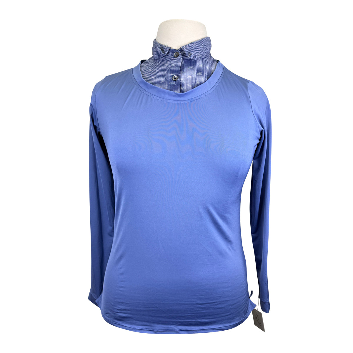Callidae Practice Shirt in Cornflower Pinstripe
