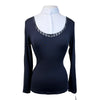Harcour 'Elisabeth' Competition Shirt in Navy 