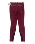Equiline 'Ash' Breeches in Maroon