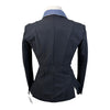 Iago Competition Jacket in Black/Blue Collar