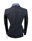 Iago Competition Jacket in Black/Blue Collar