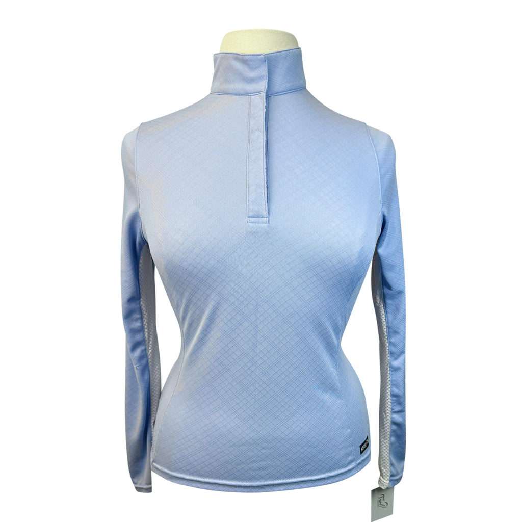 Kerrits Affinity Long Sleeve Show Shirt in Light Blue