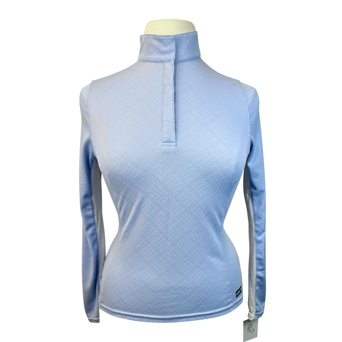 Kerrits Affinity Long Sleeve Show Shirt in Light Blue