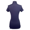 Tailored Sportsman 'Ice Fil' Short Sleeve Shirt in Navy - Women's Small
