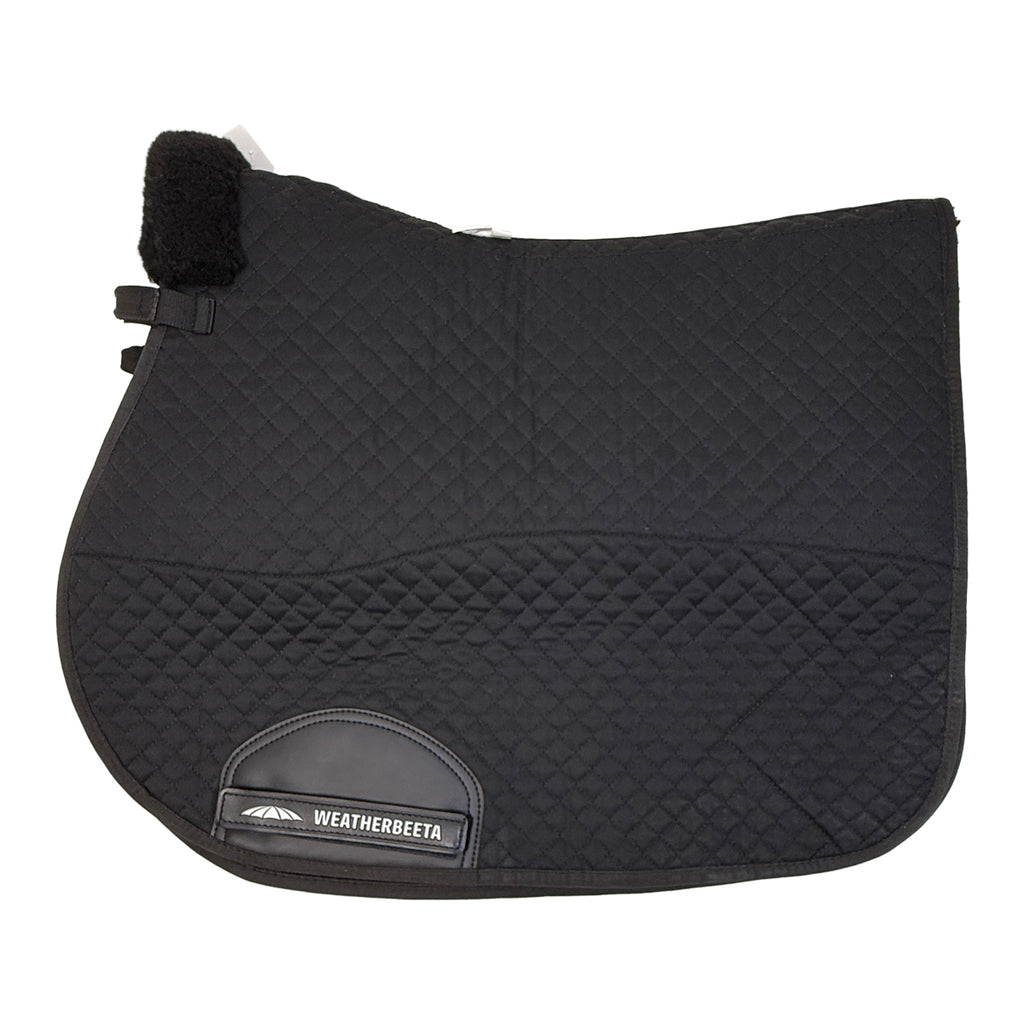 Weatherbeeta Polarfleece Saddle Pad in Black