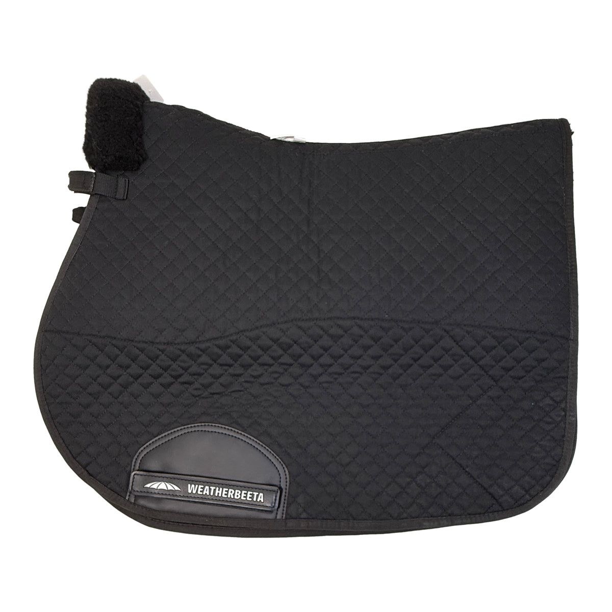 Weatherbeeta Polarfleece Saddle Pad in Black