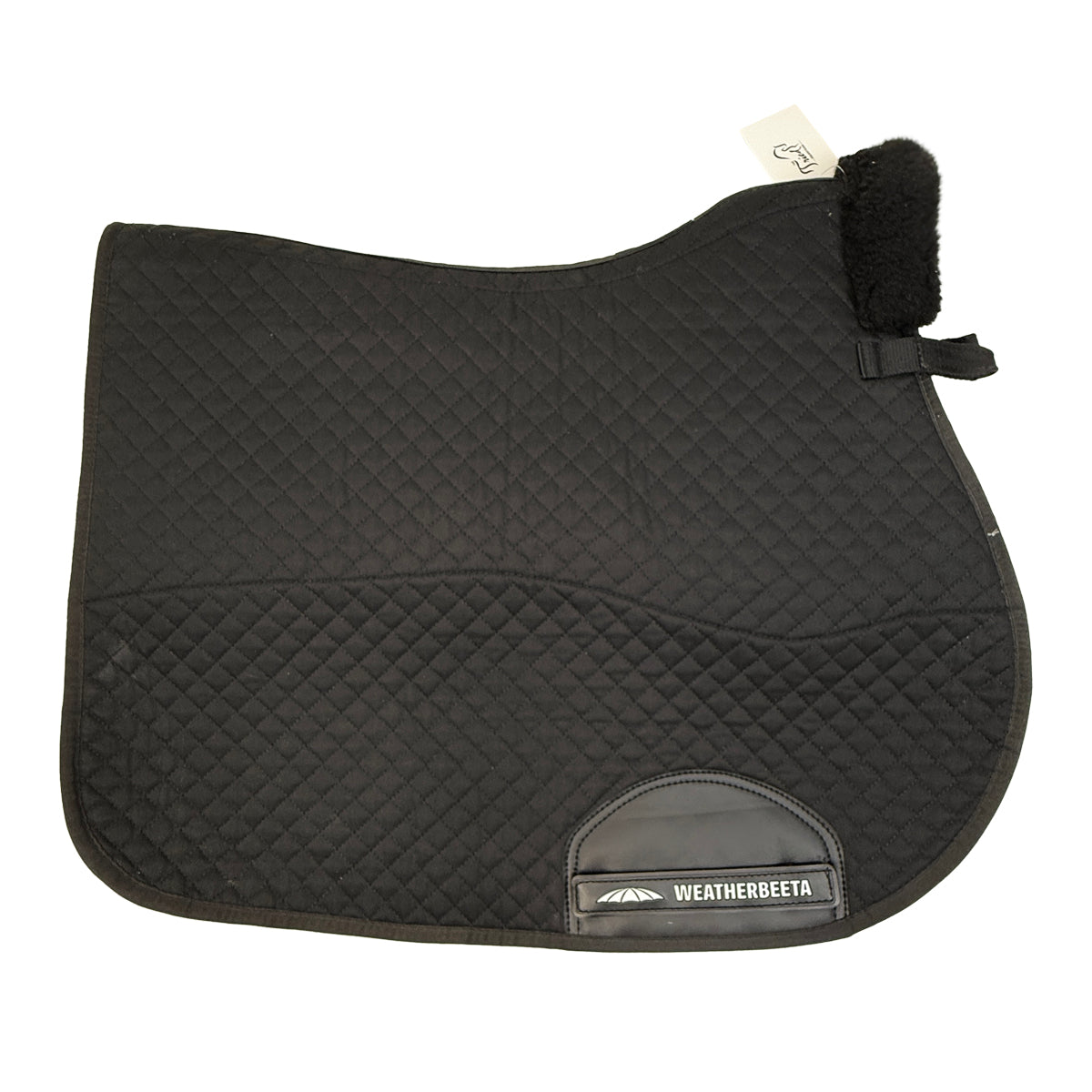 Weatherbeeta Polarfleece Saddle Pad in Black